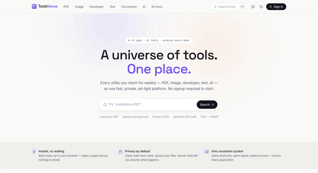 Toolzverse